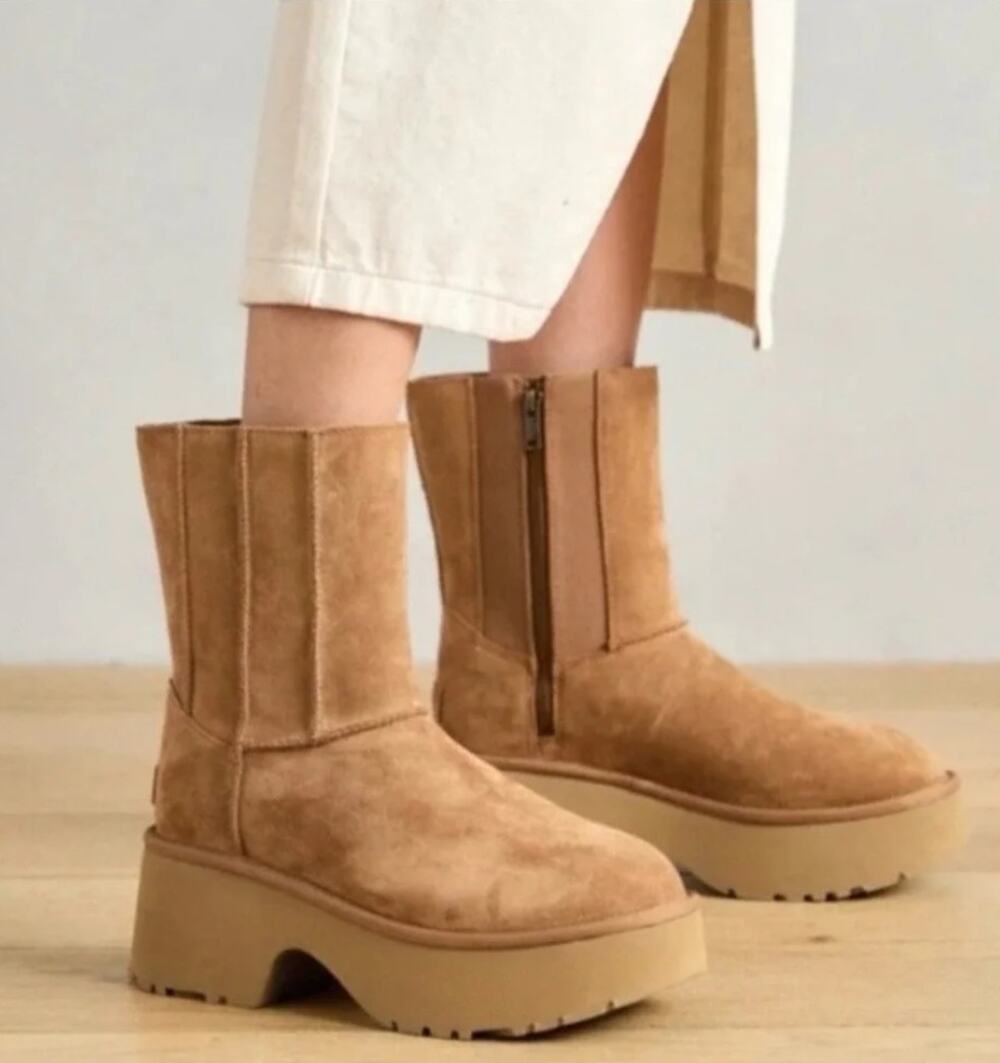 Ugg classic Twin Seam New Heights in Chestnut
